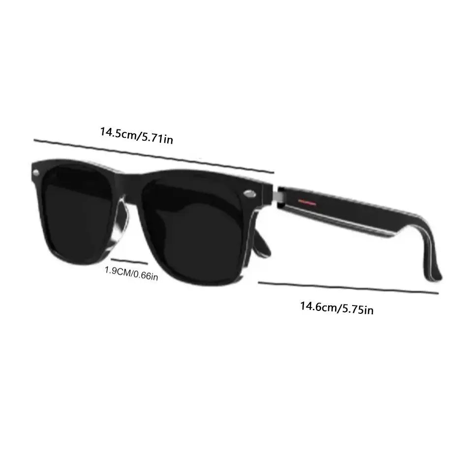 Advanced Smart Glasses with 3D Surround Sound, Voice Call Functionality, Music Playback, Quick Bluetooth Connectivity, High-Capacity Battery, and Extended Standby Time – Ideal for Home, Office, Travel, and Outdoor Activities, Perfect Gift Option