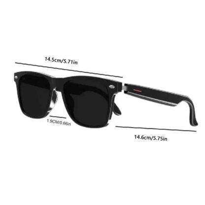 Advanced Smart Glasses with 3D Surround Sound, Voice Call Functionality, Music Playback, Quick Bluetooth Connectivity, High-Capacity Battery, and Extended Standby Time – Ideal for Home, Office, Travel, and Outdoor Activities, Perfect Gift Option