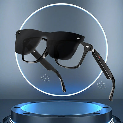 Advanced Smart Glasses with 3D Surround Sound, Voice Call Functionality, Music Playback, Quick Bluetooth Connectivity, High-Capacity Battery, and Extended Standby Time – Ideal for Home, Office, Travel, and Outdoor Activities, Perfect Gift Option